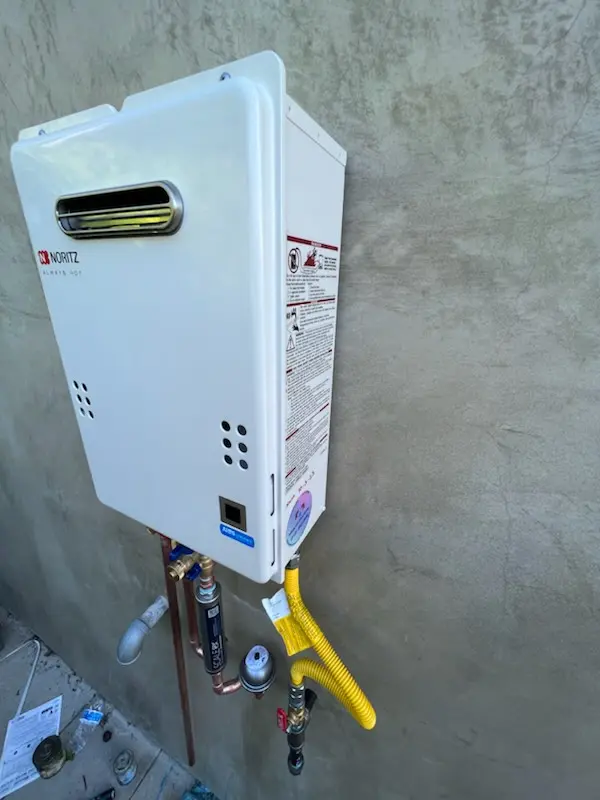 Tankless water heater installation for Leawood Estates homes